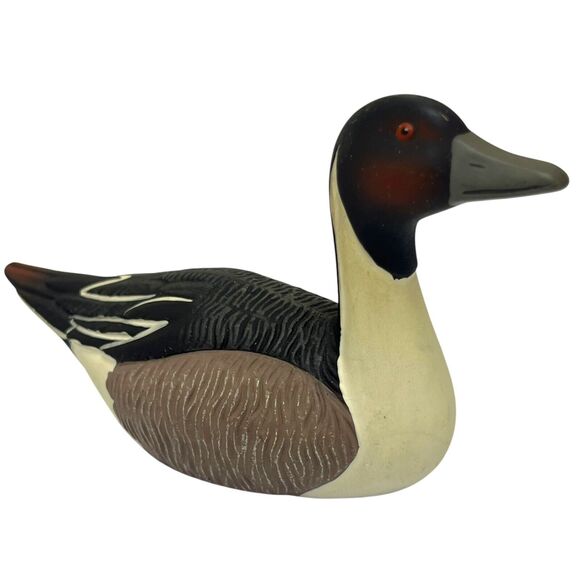 Vintage Avon 1984 Duck Collector Series Figurine Pintail Duck Miniature Decoy - Picture 3 of 7